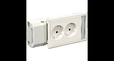 Schneider Electric 5940021 Inbouwdoos 2-voudig stopcontact 1 stuk(s) Wit