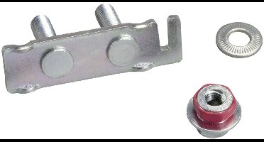 Schneider Electric LVS04768 PrismaSeT-P, Linergy LGYE, schroefplaatset, (12 stuks) Verdeelkastaccessoire 1 stuk(s)