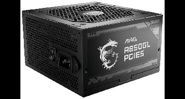 MSI MAG A850GL PCIE5 PC-netvoeding 850 W ATX 80 Plus Gold