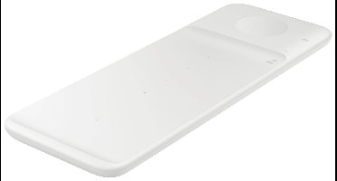 Samsung EP-P6300 Wireless Charger Trio Inductief laadstation Magnetische aansluiting Qi Wireless Charging Wit Wireless Charger, Snellader