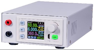 Joy-it JT-PC360-C Labvoeding, regelbaar 0 - 60 V 0 - 6 A 360 W Smal model, Programmeerbaar Aantal uitgangen: 2 x