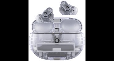 Beats Studio Buds Plus In Ear oordopjes Bluetooth Stereo Transparant Noise Cancelling, Ruisonderdrukking (microfoon) Oplaadbox, Bestand tegen zweet,