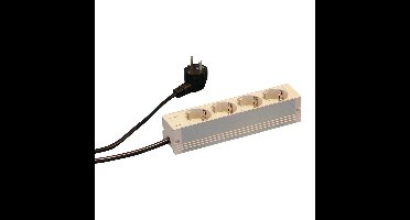 nVent SCHROFF 60110201 10 inch Stekkerdoos voor patchkast Zwart