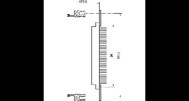 nVent SCHROFF 20822048 19 inch Rails voor patchkast