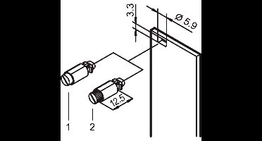 nVent SCHROFF 21101847 19 inch Montagemateriaal