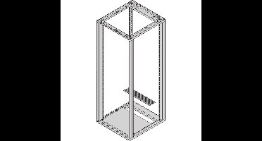 nVent SCHROFF 27230079 19 inch Afdekking met borstels voor patchkast
