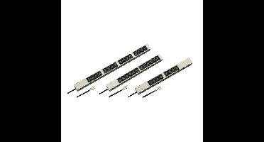 nVent SCHROFF 60110290 10 inch Stekkerdoos voor patchkast Zwart