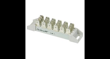 nVent SCHROFF 69001073 19 inch Spanningsrail voor patchkast Meerdere kleuren