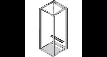 nVent SCHROFF 27230255 19 inch Bodemplaat voor patchkast Grijs