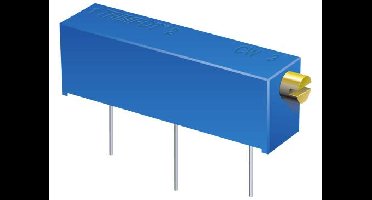 Bourns 3006P-1-101LF Cermet-trimmer Afgedicht Lineair 0.75 W 100 Ω 5400 ° 1 stuk(s)