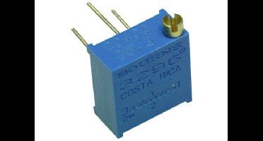 Bourns 3296P-1-203LF Cermet-trimmer Lineair 0.5 W 20 kΩ 9 ° 1 stuk(s)