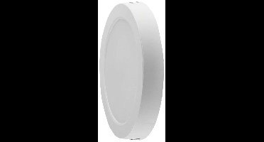 V-TAC VT-60024-RD 7880 LED-opbouwlamp Energielabel: E (A - G) 24 W Neutraalwit Wit