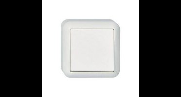 ELSO AP-toets 382104 10A CONTURA zuiver wit Wit 1 stuk(s)