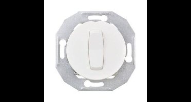 ELSO universele schakelaar WDE011021 met centrale plaat wit Renova 1 stuk(s)