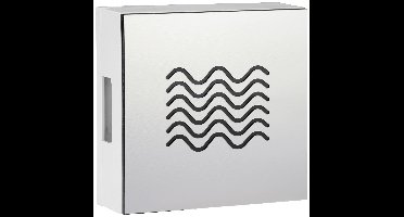 Grothe 46002 Gong 80 dBA Wit, RVS