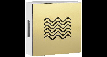 Grothe 46022 Gong 80 dBA Wit, Messing