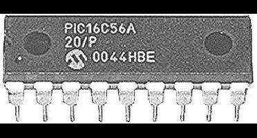 Microchip Technology Embedded microcontroller PDIP-20 8-Bit 20 MHz Aantal I/Os 16 Tube