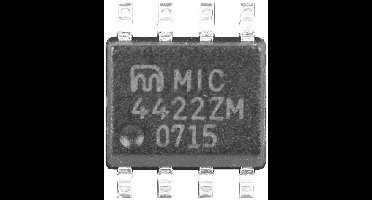 Microchip Technology MIC4422ZM PMIC - gate driver SOIC-8 Tube