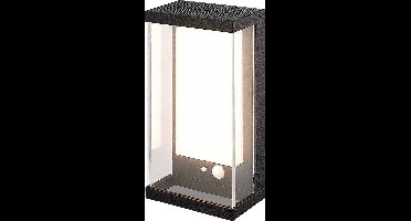 V-TAC VT-1193-B Solar Verlichting Wandlampen 1W 95lm 3000K IP54 Zwart VT-1193-B