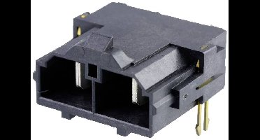 Molex 428202214 Male header, inbouw (standaard) Totaal aantal polen: 2 Rastermaat: 10.00 mm Inhoud: 1 stuk(s) Tube
