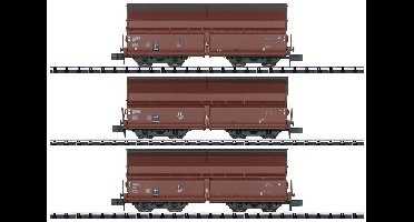 MiniTrix 18270 N 3-delige set zelflossers Kokstransport deel 2 van de DB