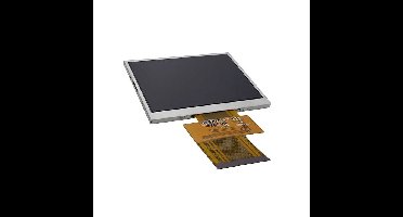 Display Elektronik LC-display Wit 320 x 240 Pixel (b x h x d) 76.90 x 63.90 x 3.3 mm DEM320240CTMX-PWN