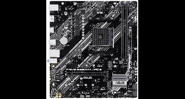 Asustek Computer PRIME B550M-K ARGB Moederbord Socket AMD AM4 Vormfactor Micro-ATX Moederbord chipset AMD® B550