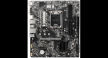 MSI PRO H610M-G Moederbord Socket Intel LGA 1700 Vormfactor Micro-ATX Moederbord chipset Intel® H610