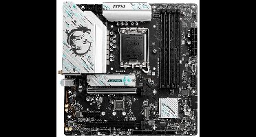 Micro Star International Computer B760M Gaming Plus Wifi Moederbord Socket Intel LGA 1700 Vormfactor Micro-ATX Moederbord chipset Intel® B760