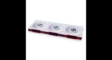 Lian Li UNI FAN TL LCD Series, 3er Pack + Controller PC-ventilator Wit (b x h x d) 124 x 120 x 28 mm Incl. LED-verlichting, Incl. ventilatorcontroller, Incl.