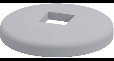 Blickle AG 100/V25 Deflectorwiel Wieldiameter: 100 mm 1 stuk(s)