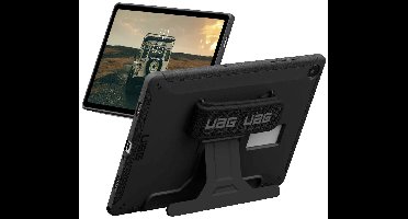 Urban Armor Gear Scout Handstrap & Kickstand Case Back cover Zwart Tabletcover