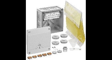 Spelsberg Abox Pro XT SL-6² Aftakkast (l x b x h) 152 x 152 x 85 mm Grijs IP66, IP68 1 stuk(s)