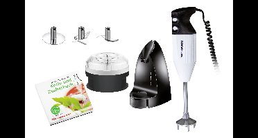 ESGE Zauberstab® Edition Petticoat Staafmixer 180 W Wit, Zwart