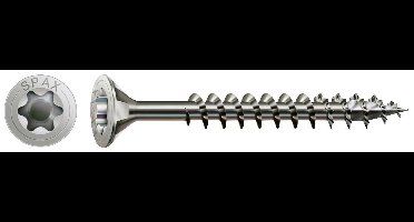 SPAX 880919209050080 R 88091 Senkkopf T-STAR Verzonken houtschroef 5 mm 80 mm Torx, Binnen-T Staal Roestvast 100 stuk(s)