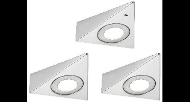 Paulmann Trias LED-opbouwlamp 2.7 W Warmwit IJzer (geborsteld)