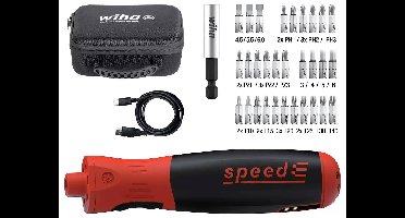 Wiha speedE® PocketDrive 45791 Accu-staafschroevendraaier 3.7 V Li-ion Incl. accu