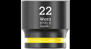 Wera 8790 B Impaktor 05005512001 Dop (zeskant) Dopsleutelinzetstuk 22 mm 1 stuks 3/8