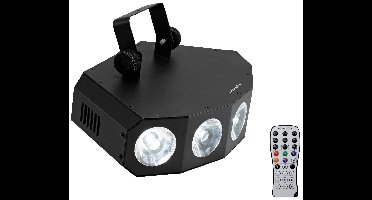 Eurolite 51918673 LED SCY-500 CW DMX LED-lichteffect Aantal LEDs: 5 15 W