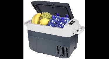 Tristar KB-7740 Koelbox en verwarmingsbox Energielabel: D (A - G) Compressor 12 V, 230 V Donkergrijs, Lichtgrijs 37 l 18 °C