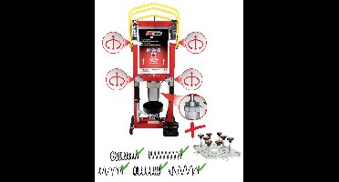 KS Tools 500.8805 Pneumatische veerspanner incl. adapterplaat