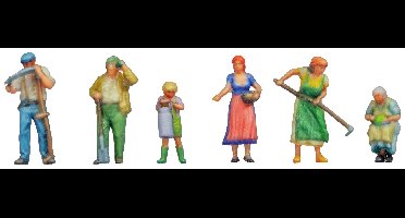 NOCH 35600 N Boeren en boerinnen figuren Geverfd, Staand