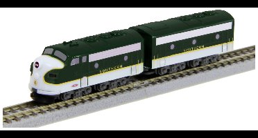 Rokuhan 7297974 Z set van 2 shorty EMD F7 SOUTHERN Southern