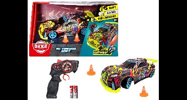 Dickie Toys 201104007 Tornado Drift 1:24 RC modelauto voor beginners Elektro Drift 4WD