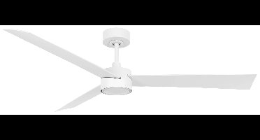 Lucci AIR Climate IV Plafondventilator 35 W (Ø x h) 132 cm x 31.5 cm Wit Met afstandsbediening