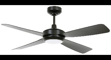 Lucci AIR Slipstream Plafondventilator 22 W (Ø x h) 107 cm x 33 cm Zwart Met afstandsbediening