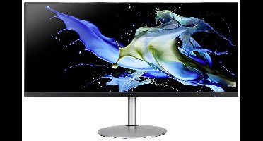 Acer CB342CU LCD-monitor Energielabel F (A - G) 86.4 cm (34 inch) 3440 x 1440 Pixel 21:9 1 ms HDMI, DisplayPort, USB-C, USB-A 3.2 Gen 1, USB-B, Audio-Line-out,