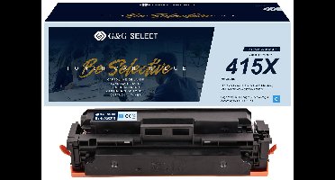 G&G Toner vervangt HP 415X Compatibel Cyaan W2031X GS-HW2031X(415X)