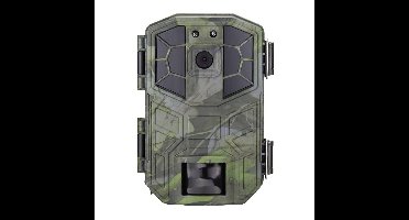 Berger & Schröter ES-DL-10W Wildcamera 30 Mpix Black LEDs, Geluidsopnames, WiFi Grijs-groen (mat)