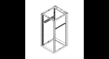 nVent SCHROFF 25230013 19 inch Geleiderails voor patchkast Meerdere kleuren
